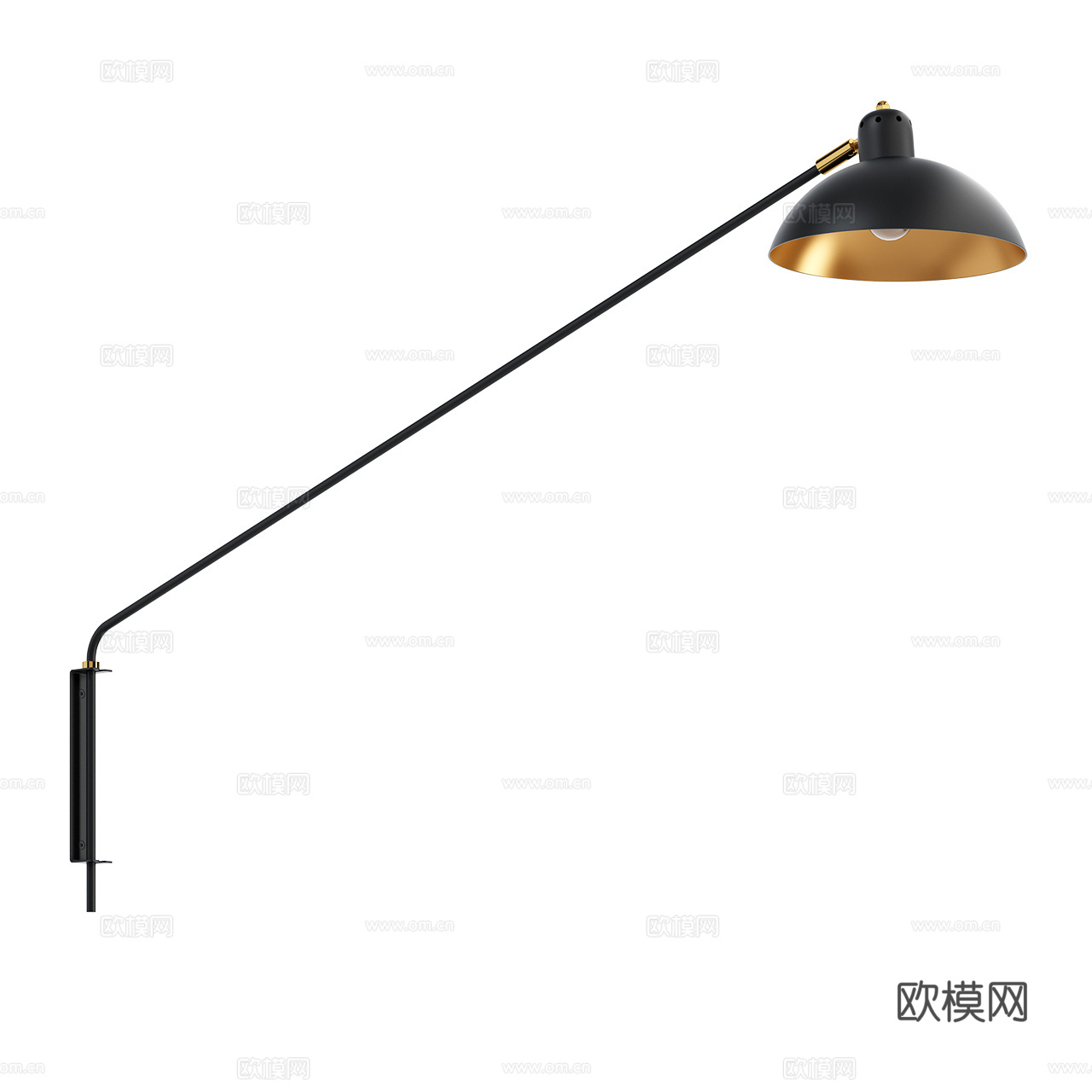 Lambert 中古风壁灯 经典壁灯 金属壁灯 复古壁灯3d模型