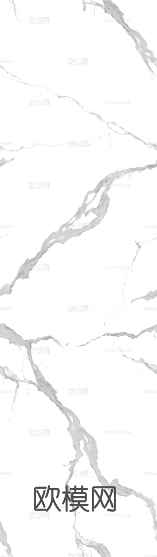 白色鱼肚白大理石岩板