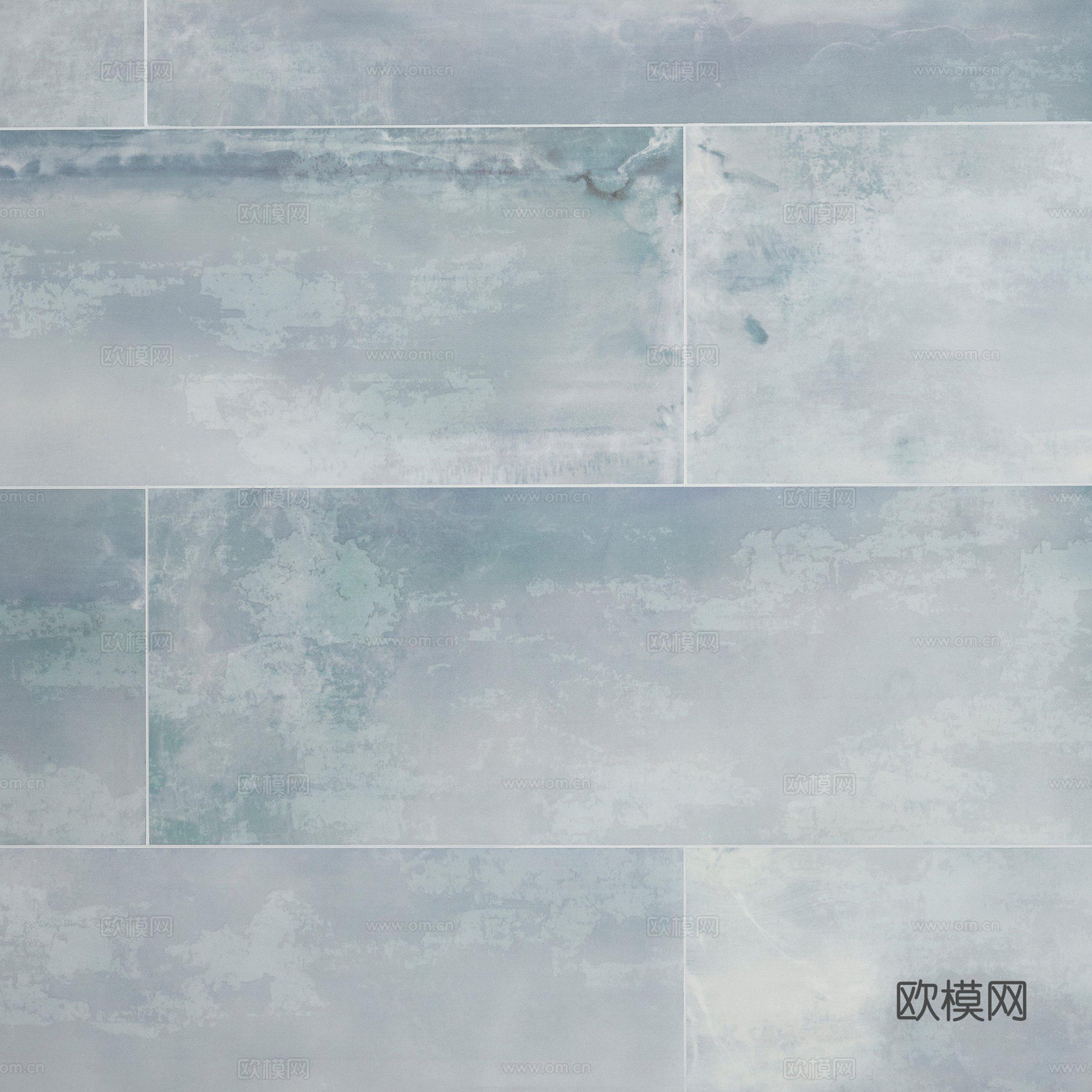 现代哑光砖 蓝色瓷砖 卫生间瓷砖
