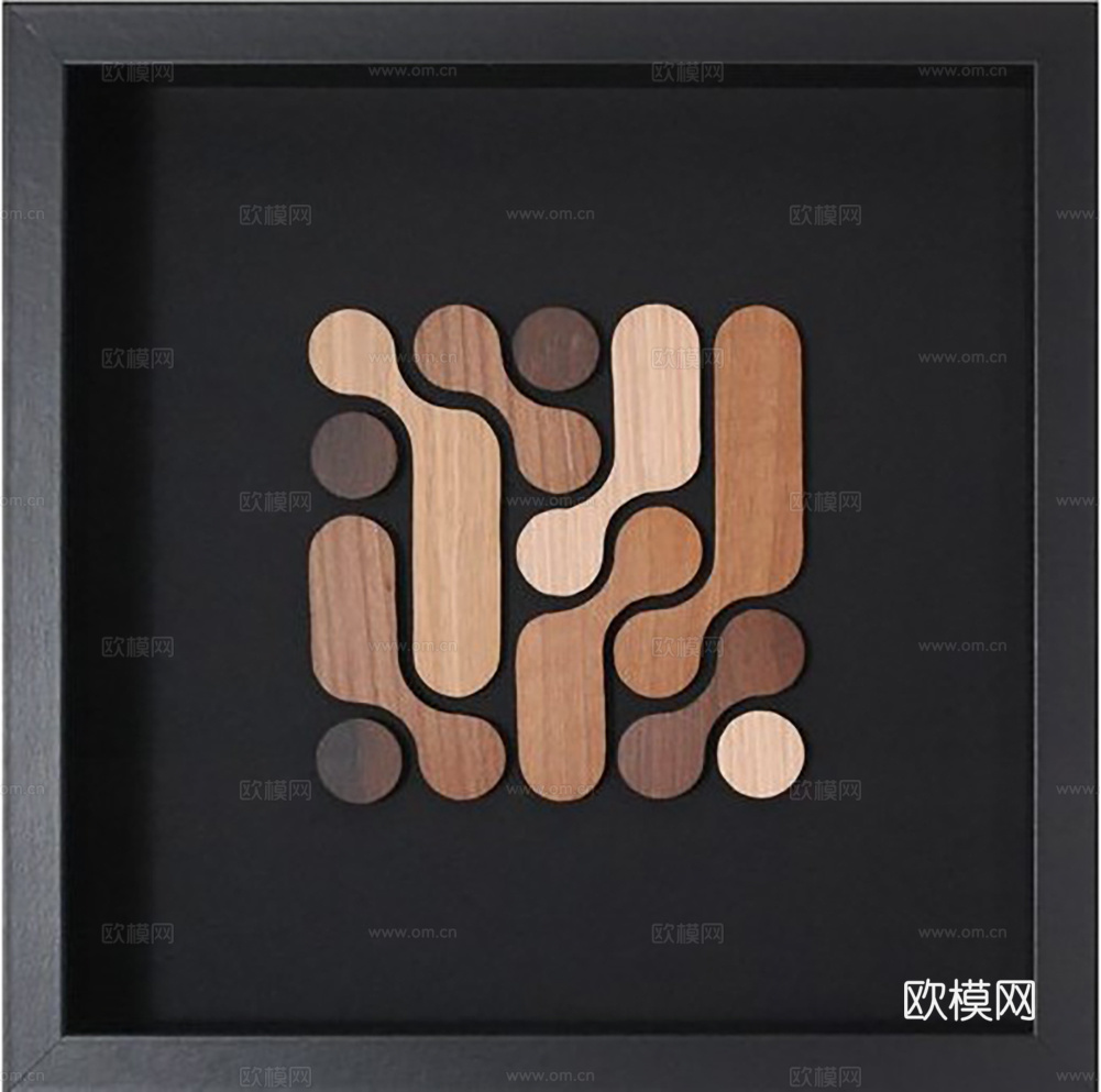 中古复古抽象画 艺术挂画 装饰画