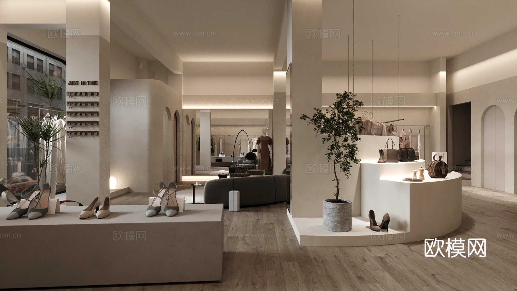 女装店3d模型