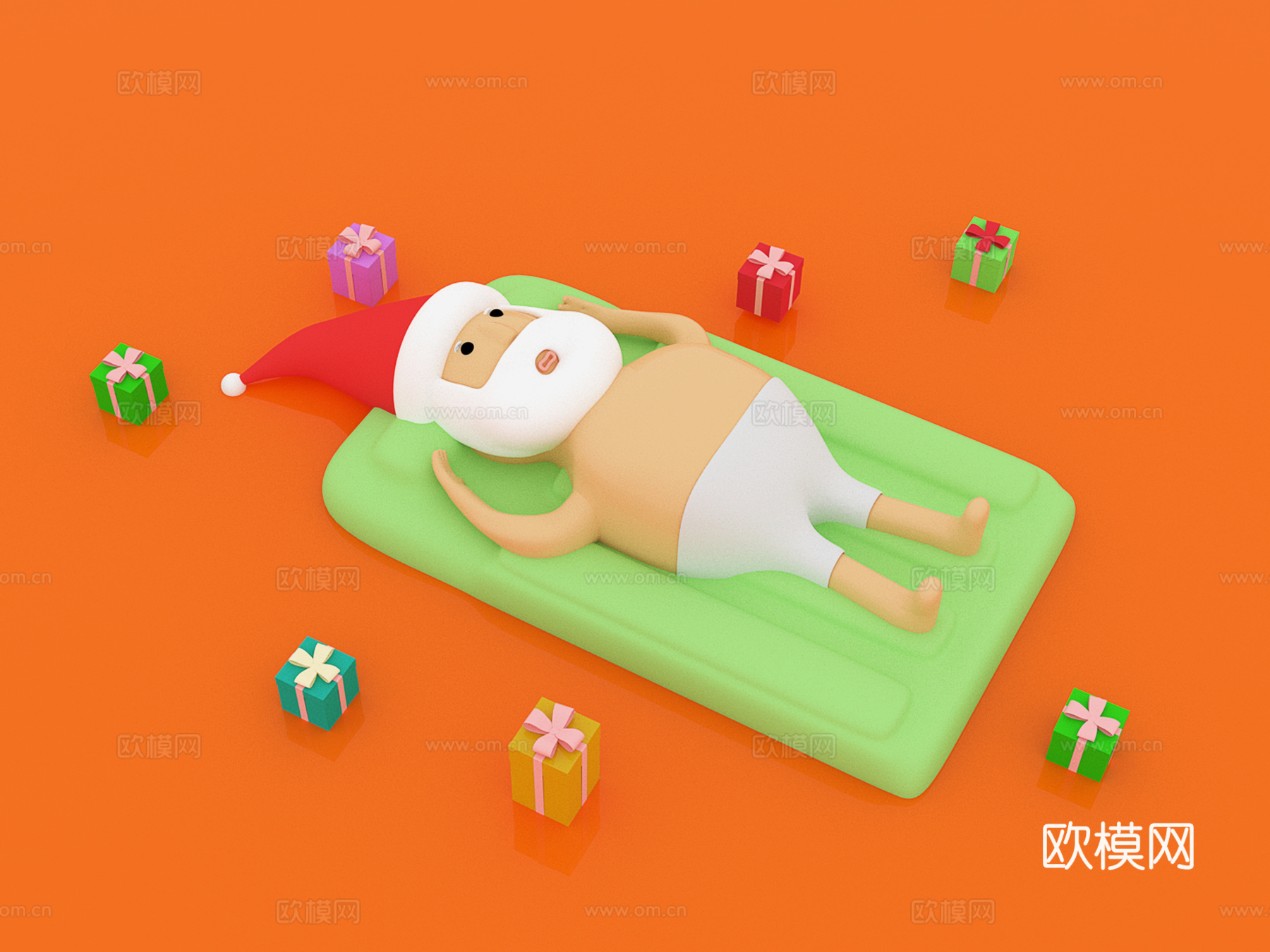 人物 卡通3d模型