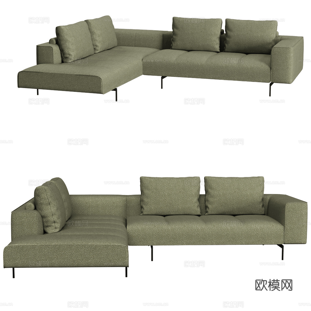 BoConcept 沙发3d模型