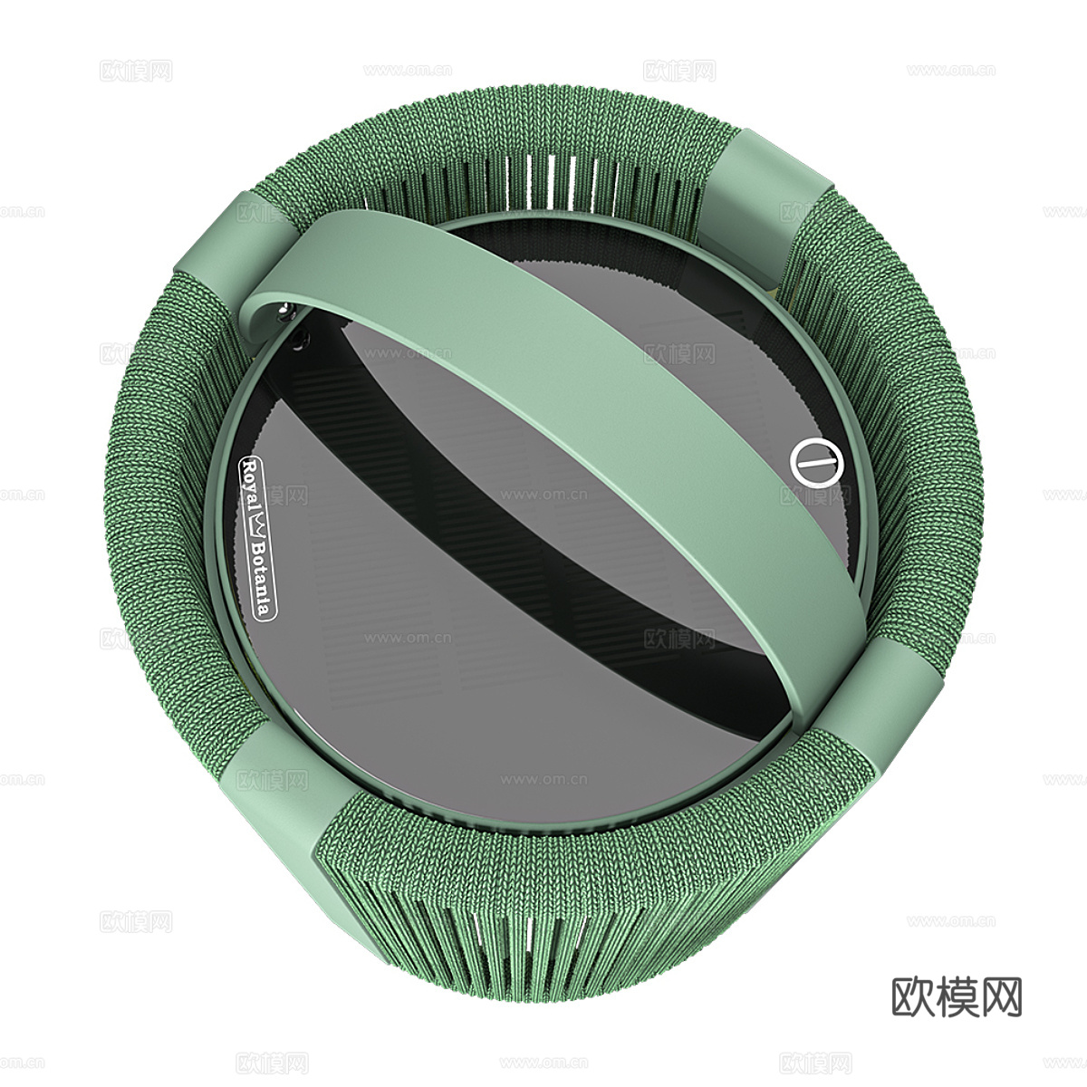 现代编织台灯3d模型