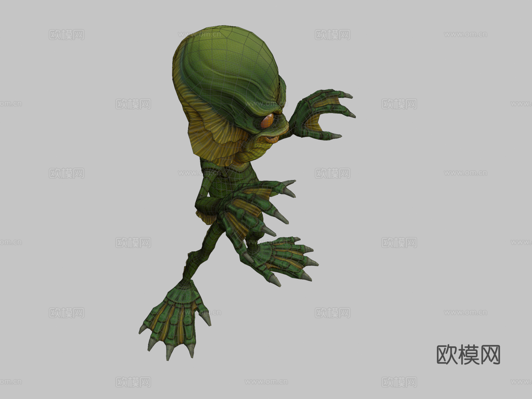 生物（躯体）-怪物3d模型