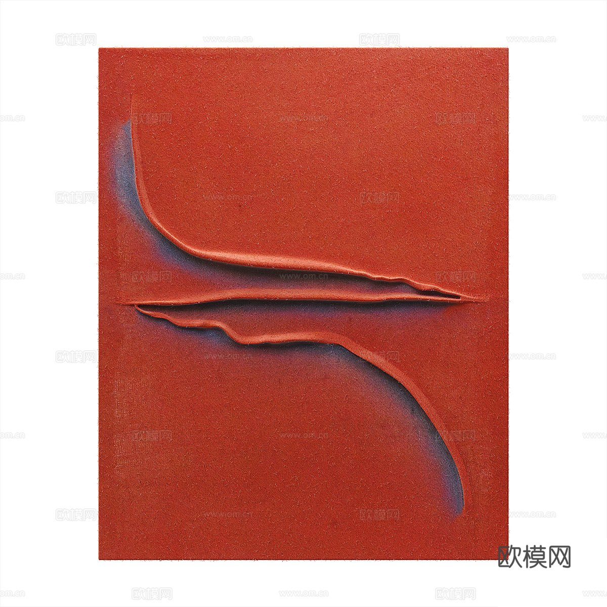 新中式装饰画框3d模型