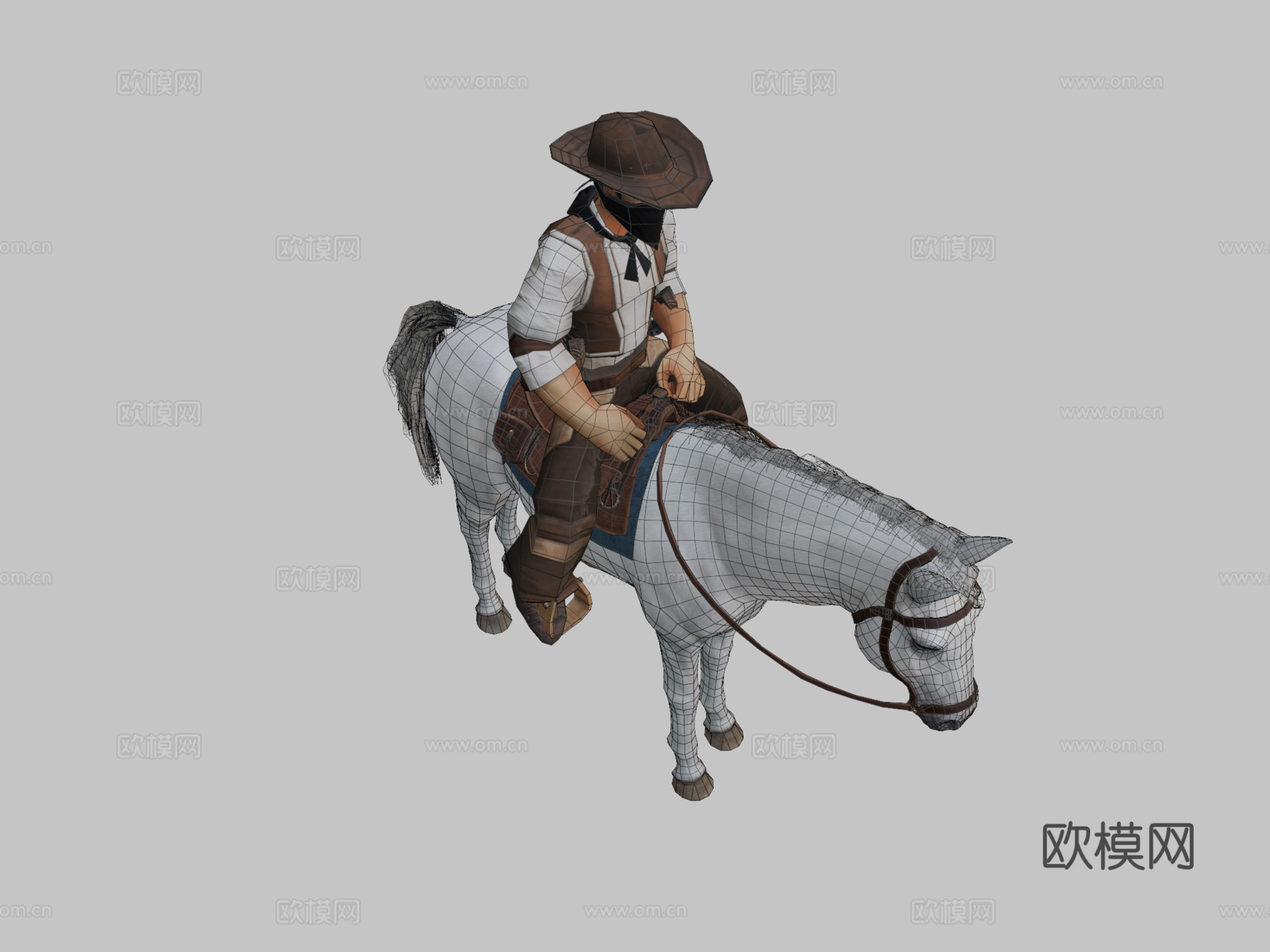 马动画集专业动画3d模型