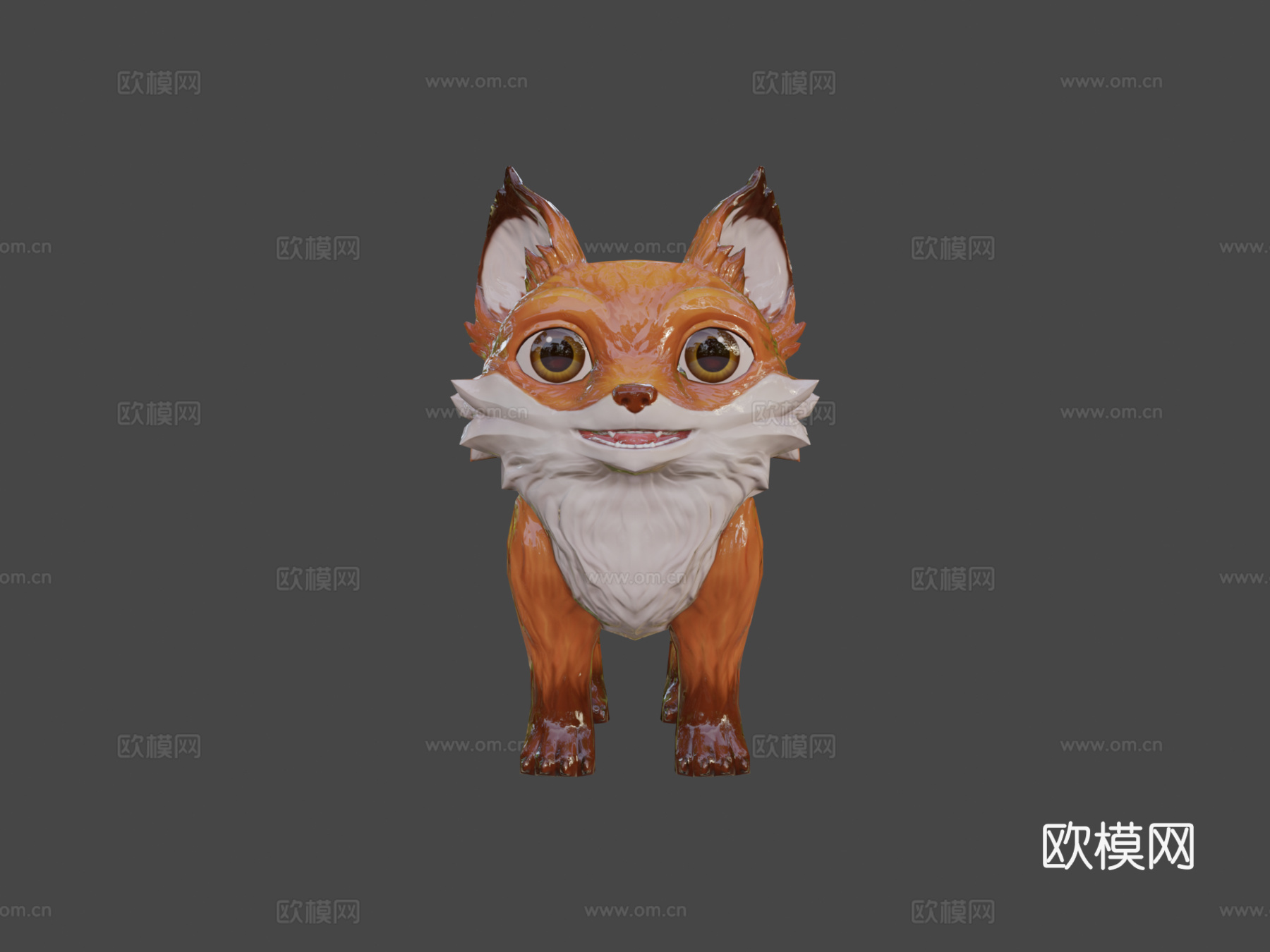 狐狸3d模型