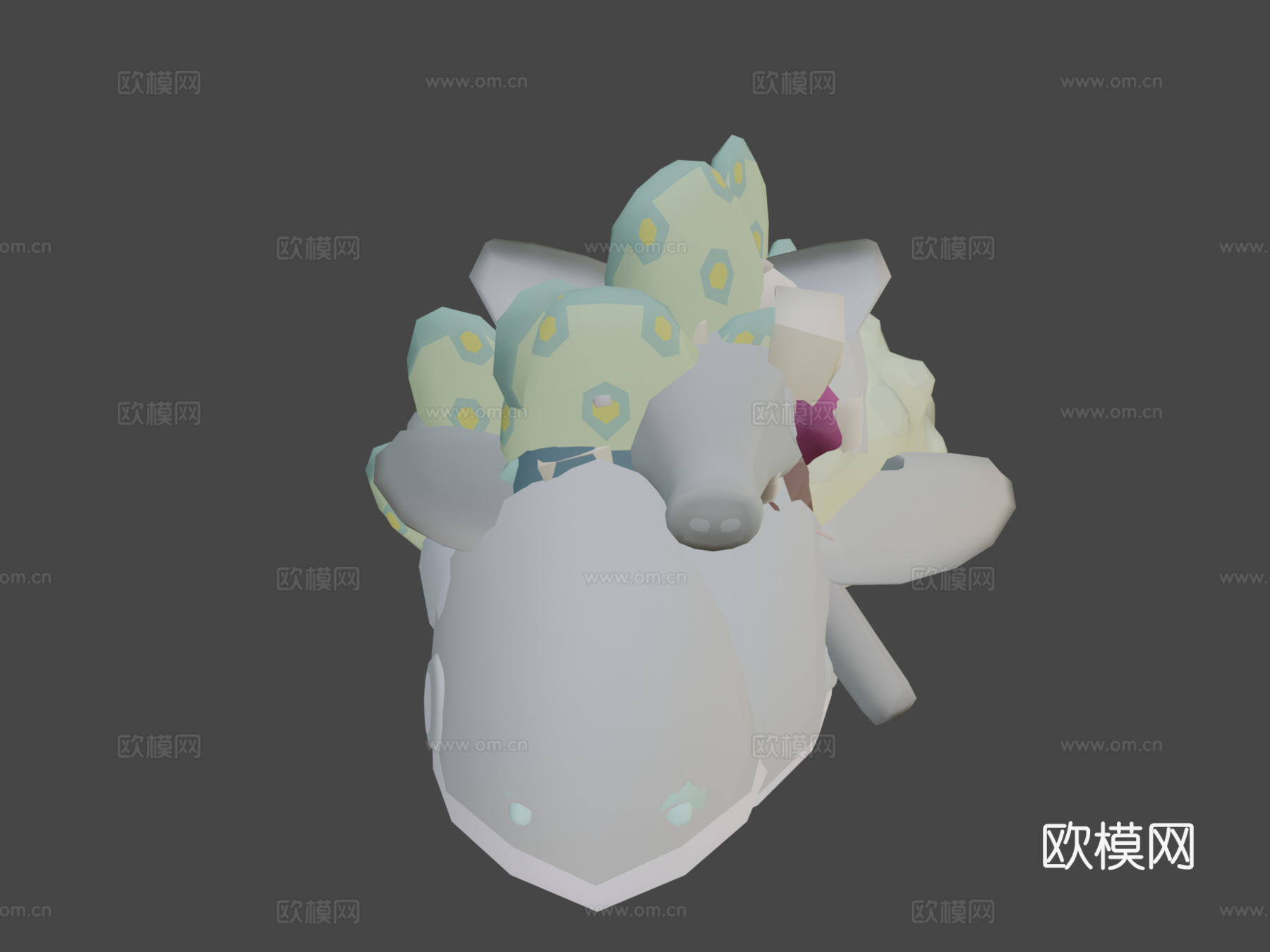 古怪系列-动物大包第二卷3d模型