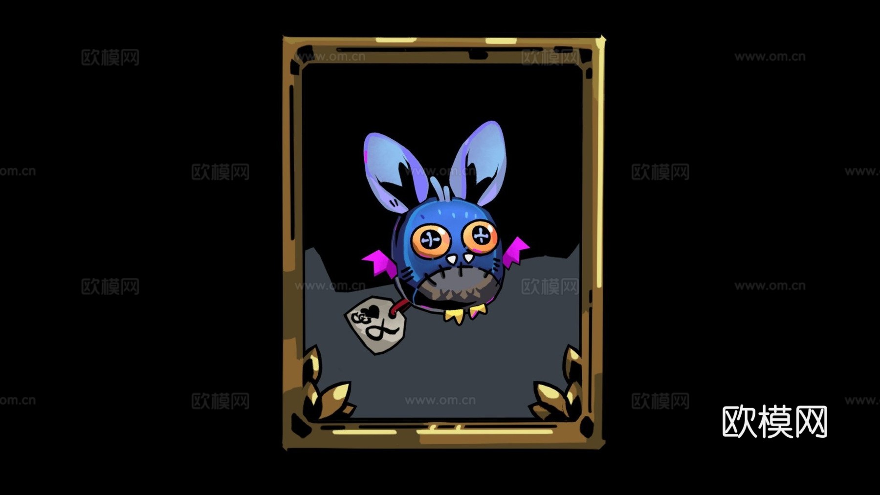 巴蒂——冥界伙伴3d模型