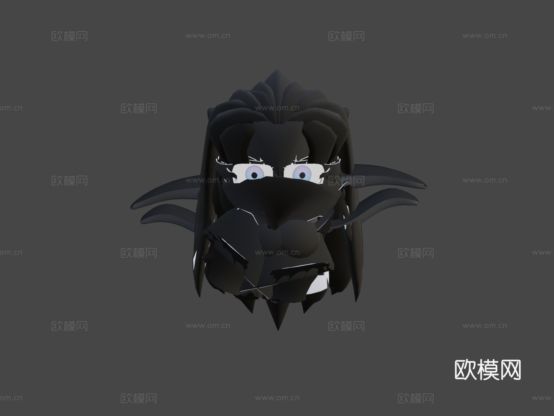 千珏（英雄联盟）-绑定模型3d模型