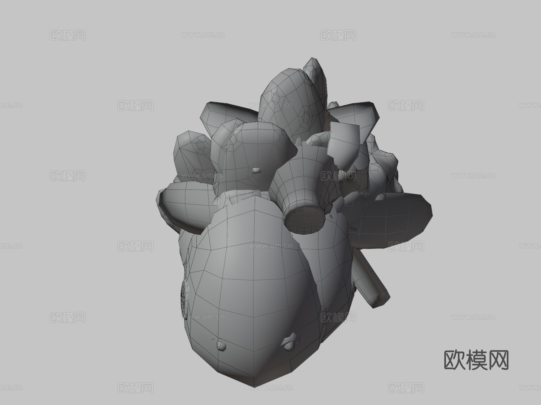 古怪系列-动物大包第二卷3d模型