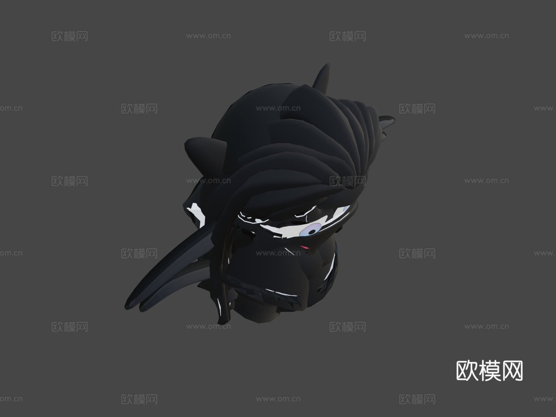 千珏（英雄联盟）-绑定模型3d模型