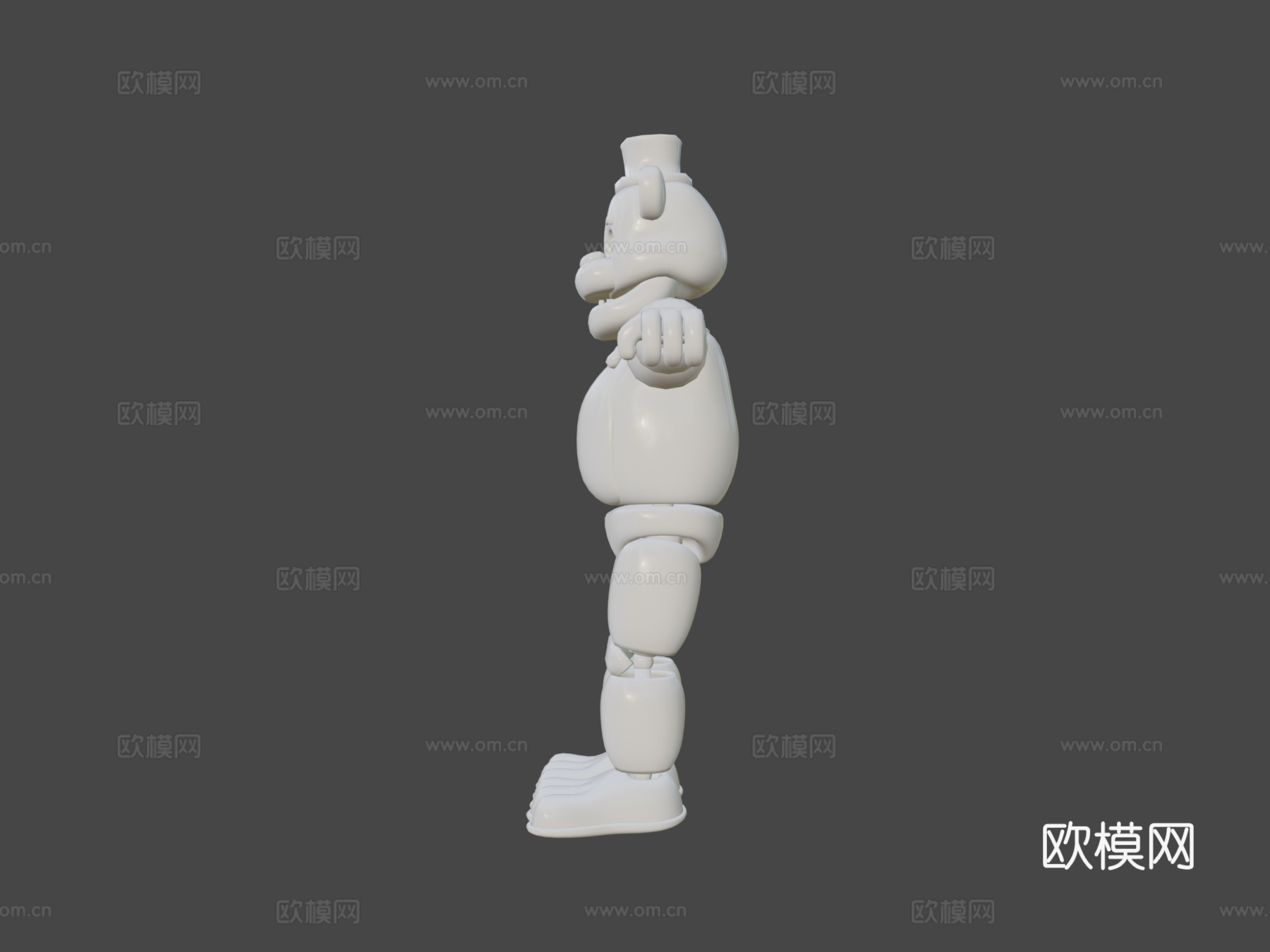 黄金弗莱迪3d模型