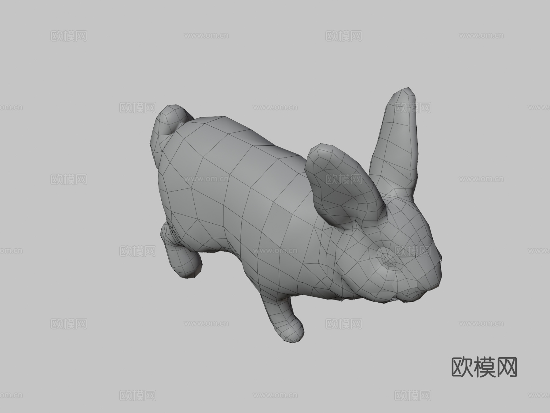 兔子动画3d模型