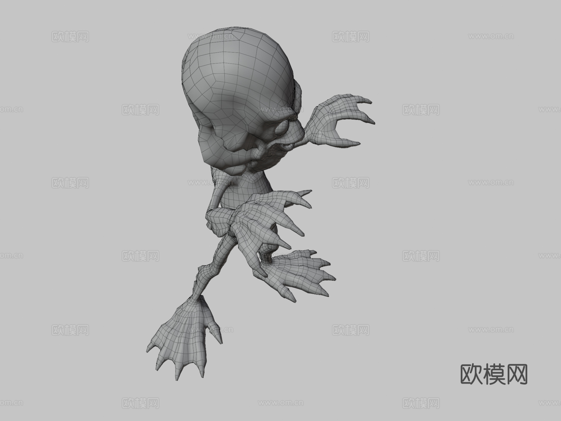 生物（躯体）-怪物3d模型