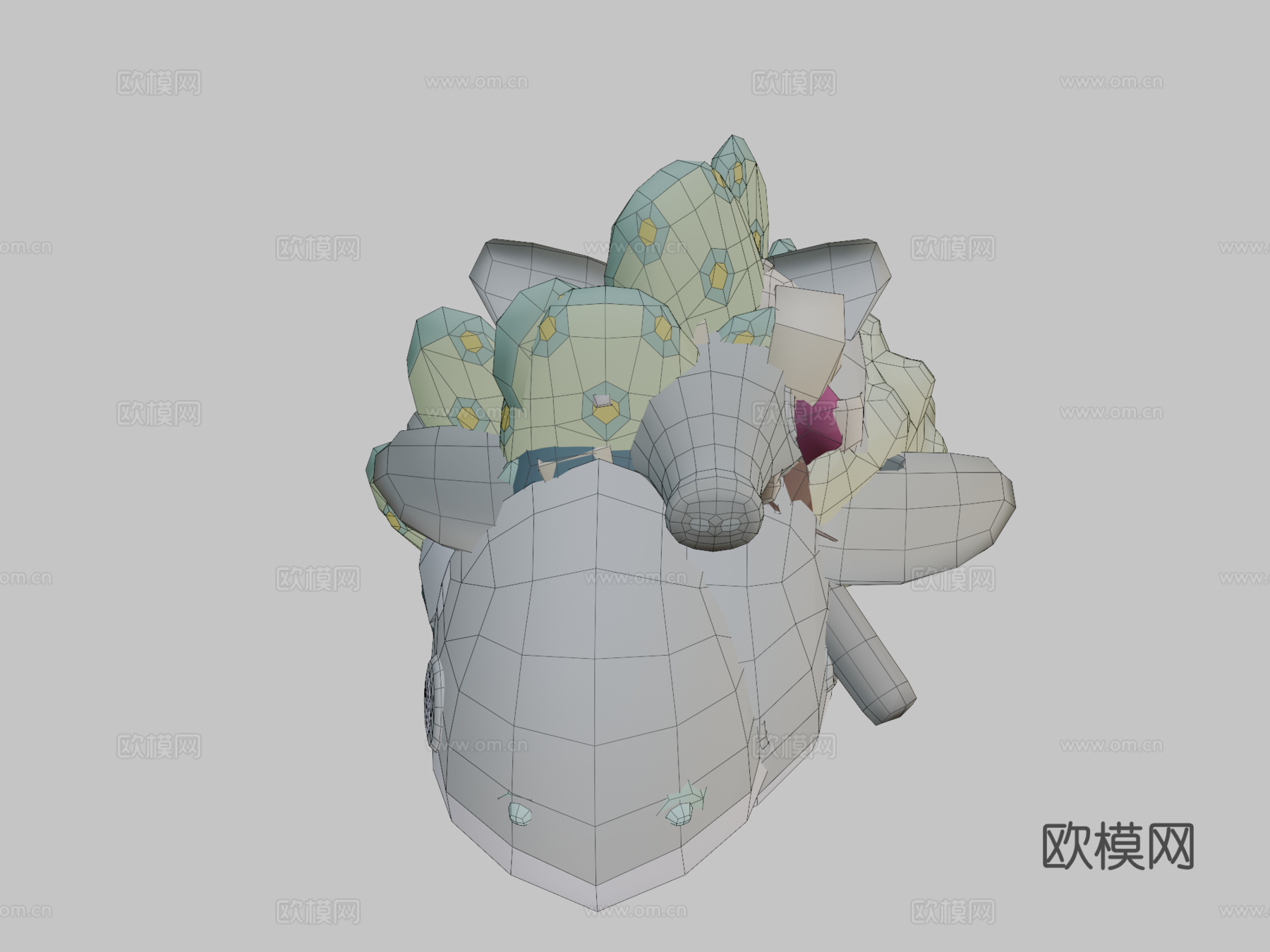 古怪系列-动物大包第二卷3d模型
