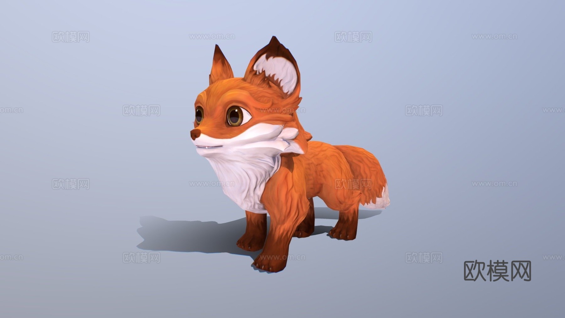 狐狸3d模型