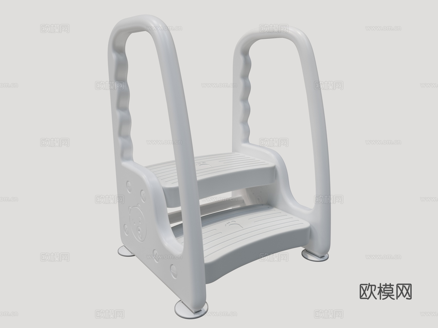 儿童登高扶凳3d模型