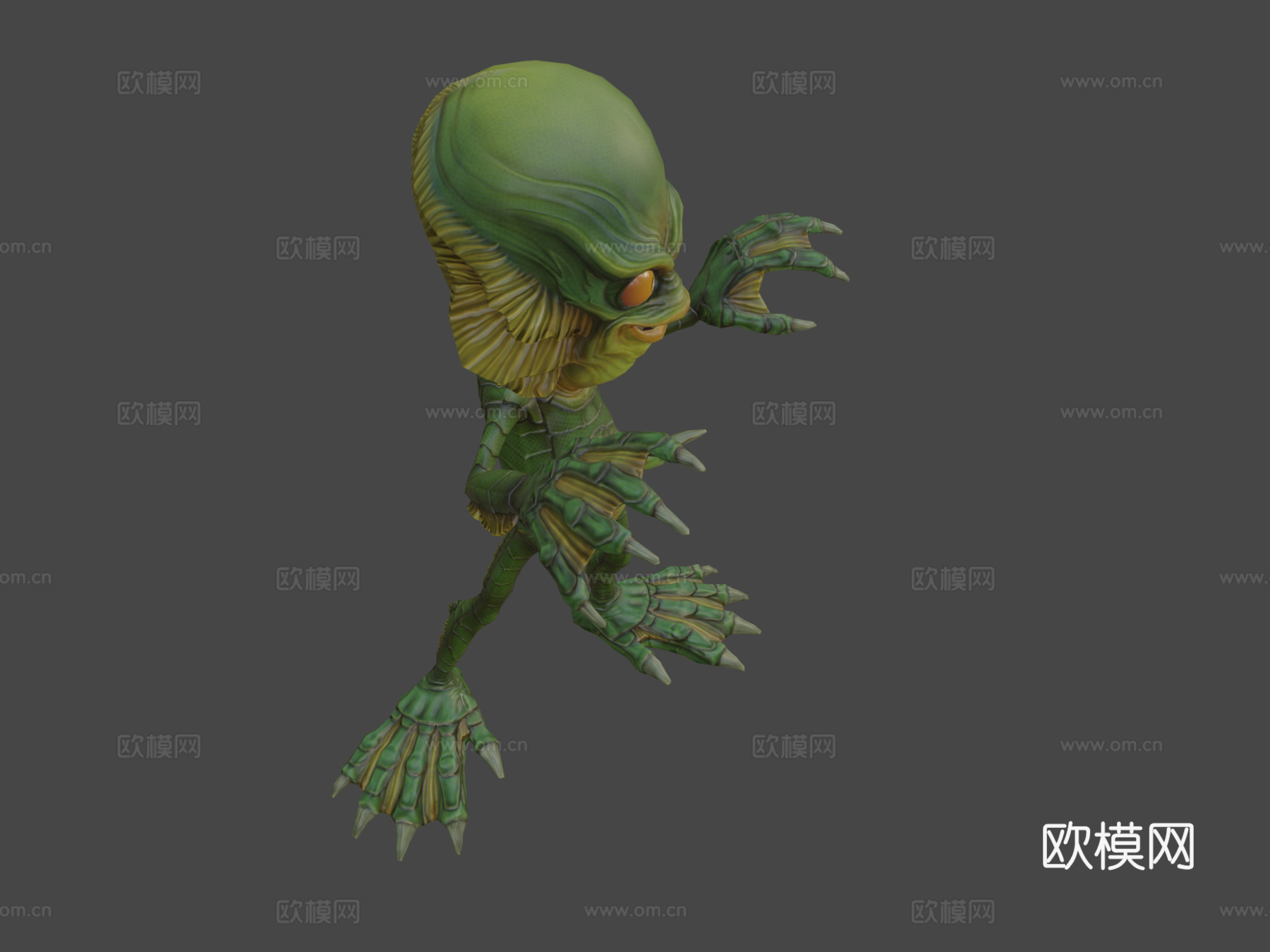 生物（躯体）-怪物3d模型