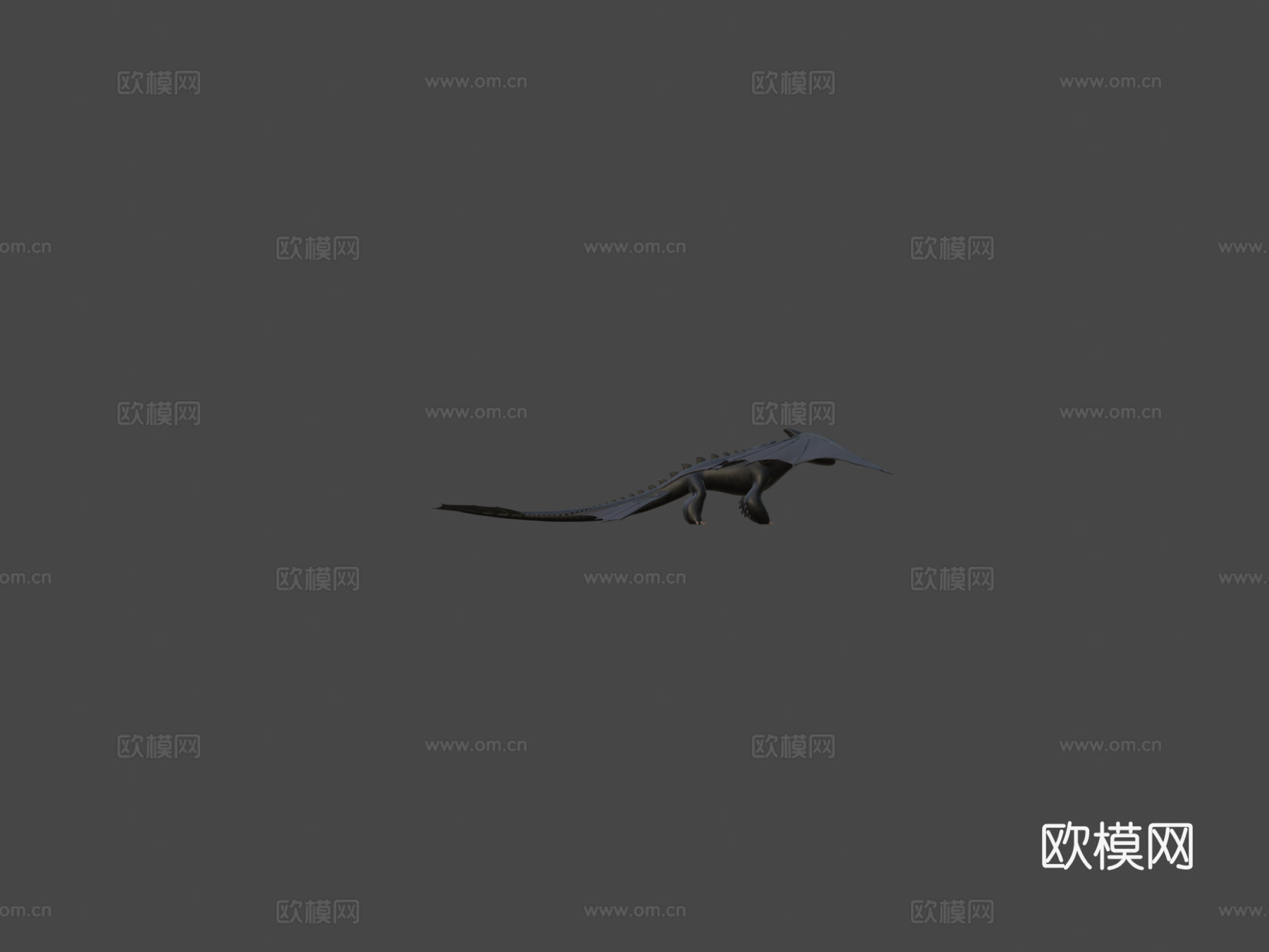 无牙仔-驯龙高手3d模型