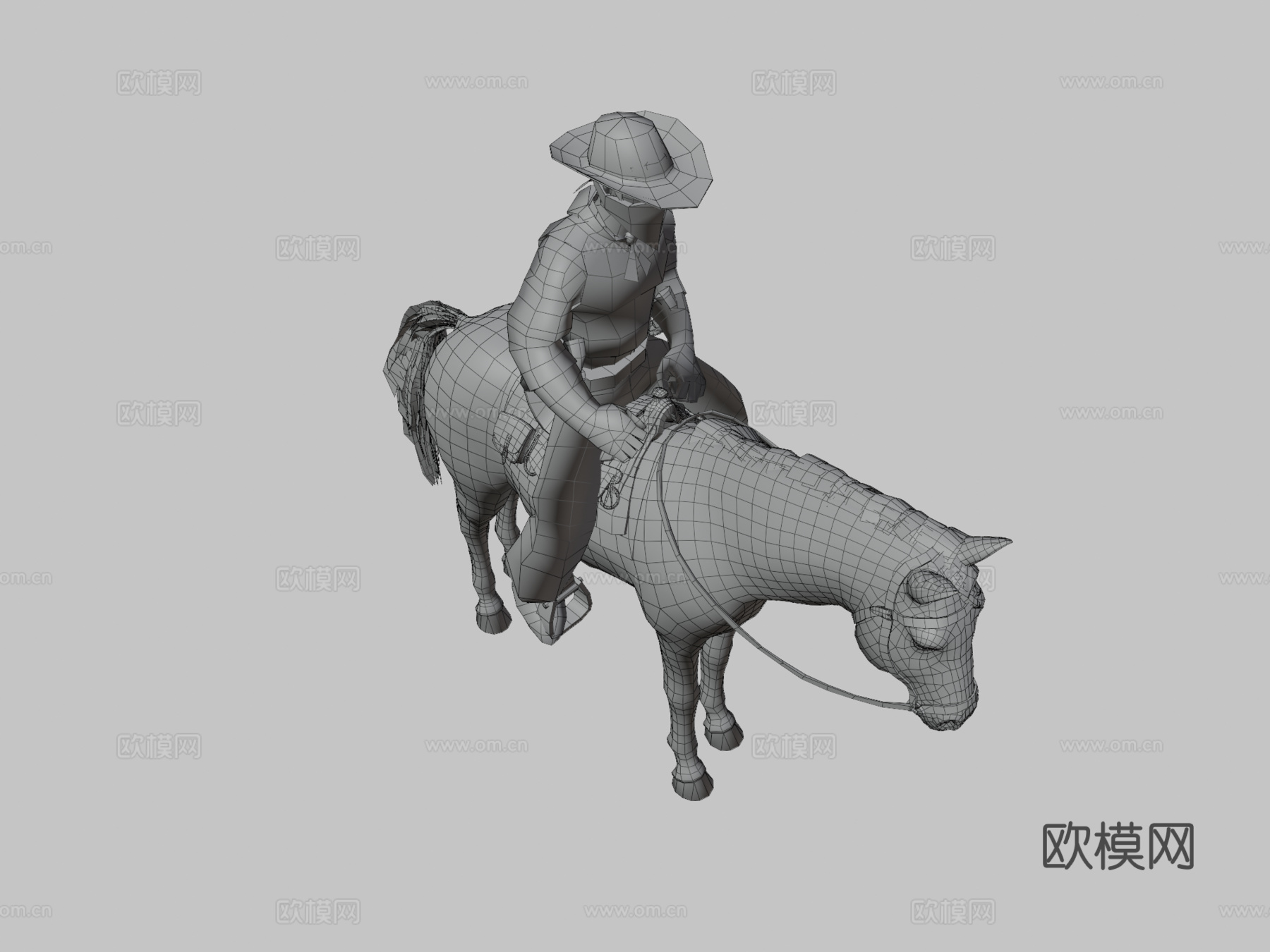 马动画集专业动画3d模型