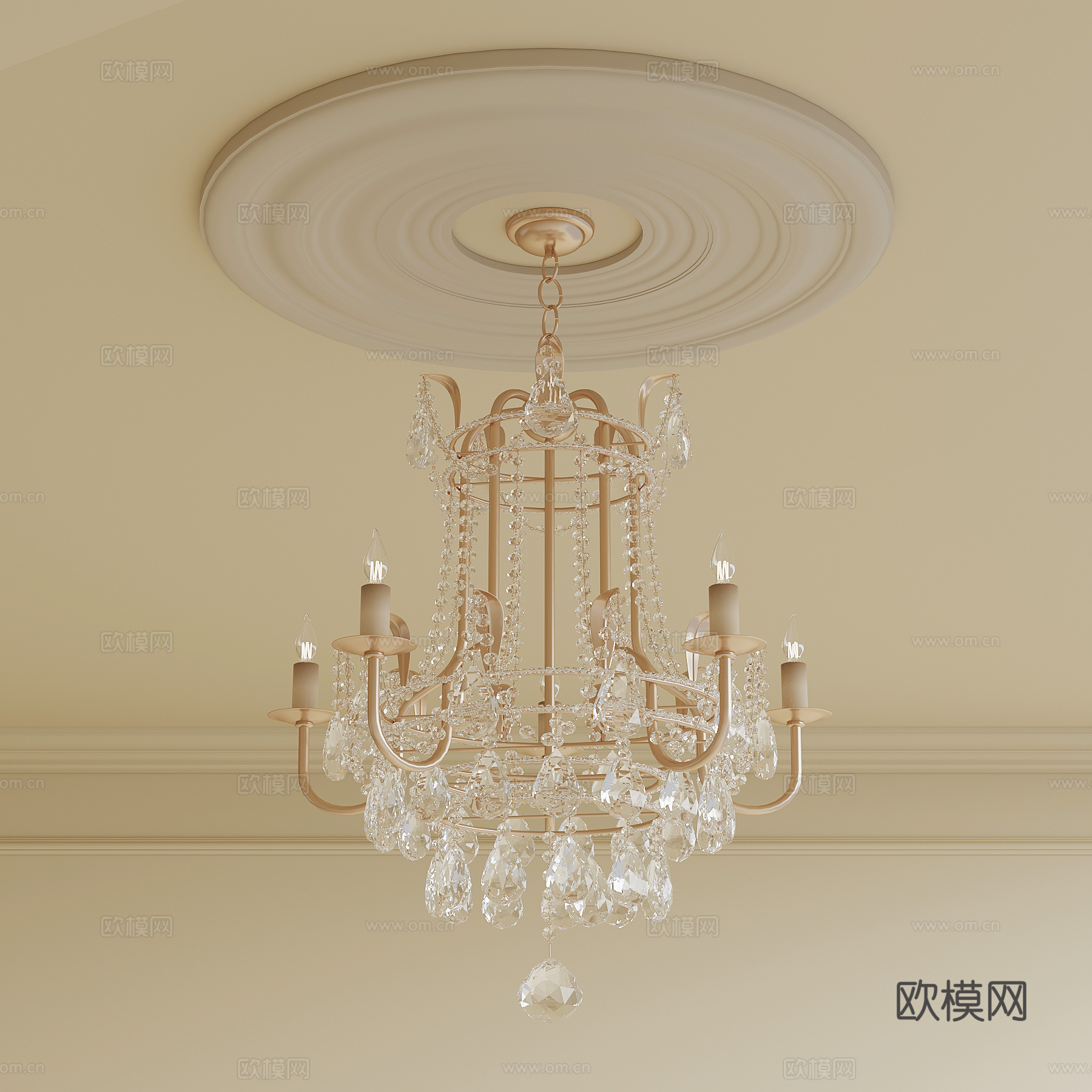 吊灯 现代吊灯 艺术吊灯 水晶吊灯su模型