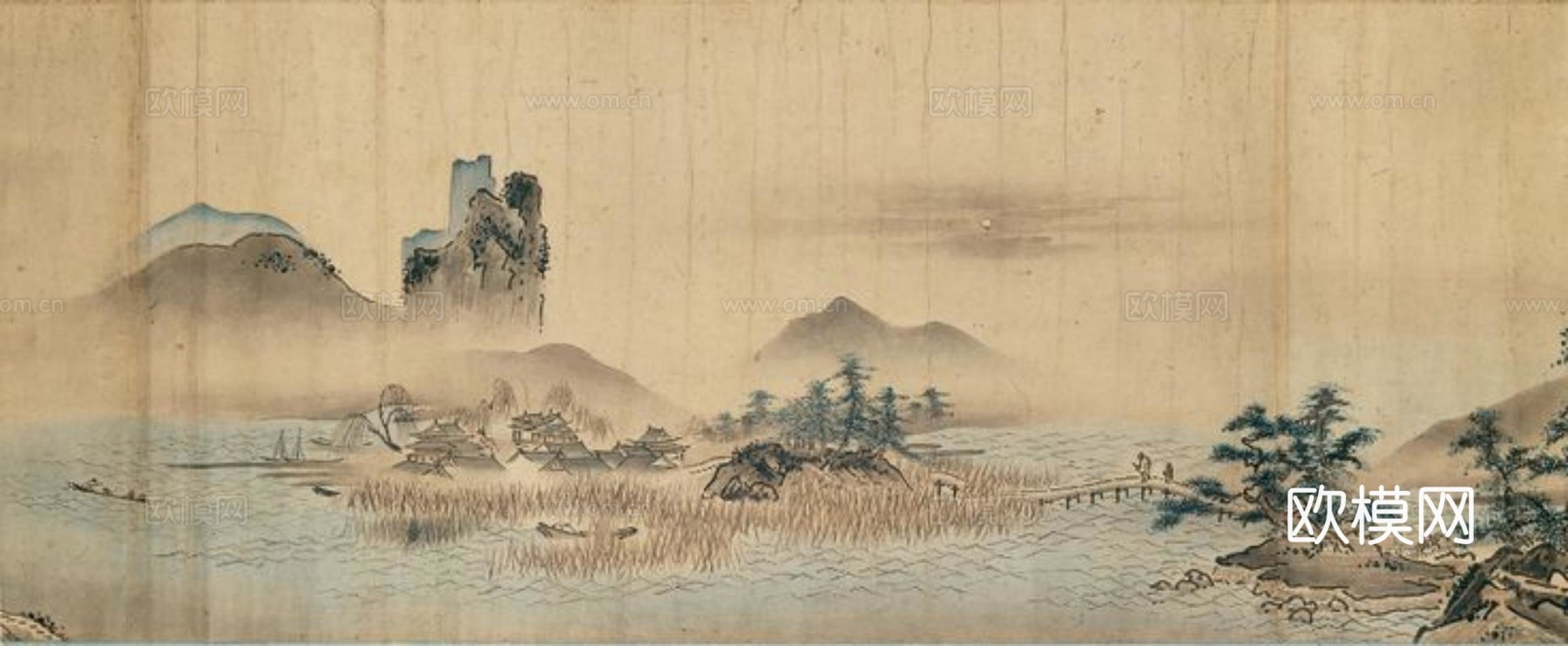 新中式壁纸  禅意壁纸