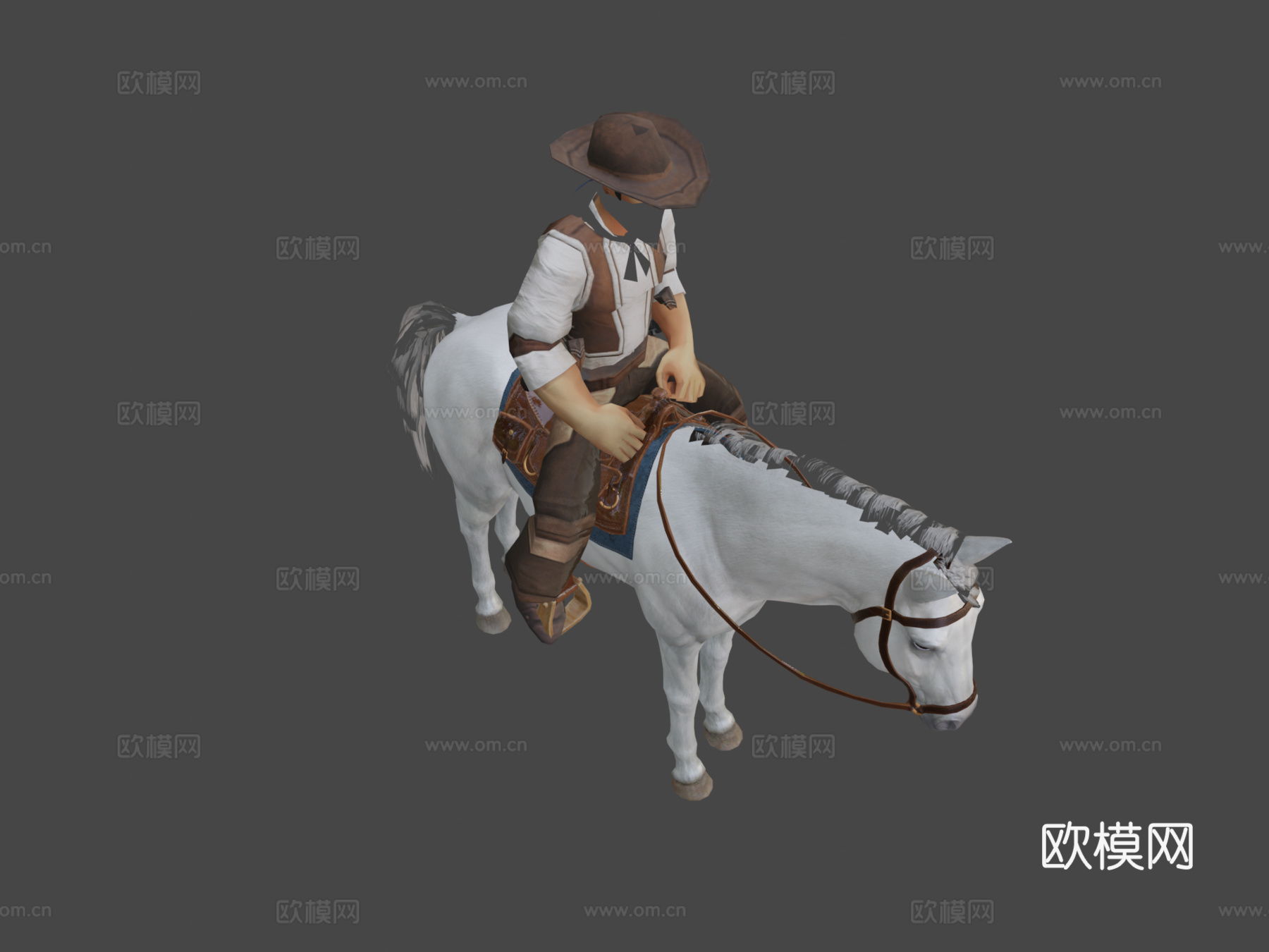 马动画集专业动画3d模型