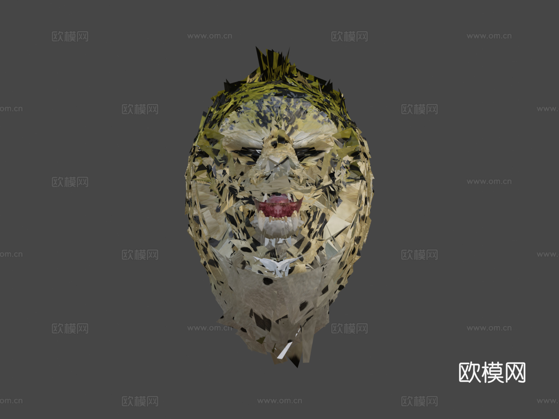 猎豹3d模型