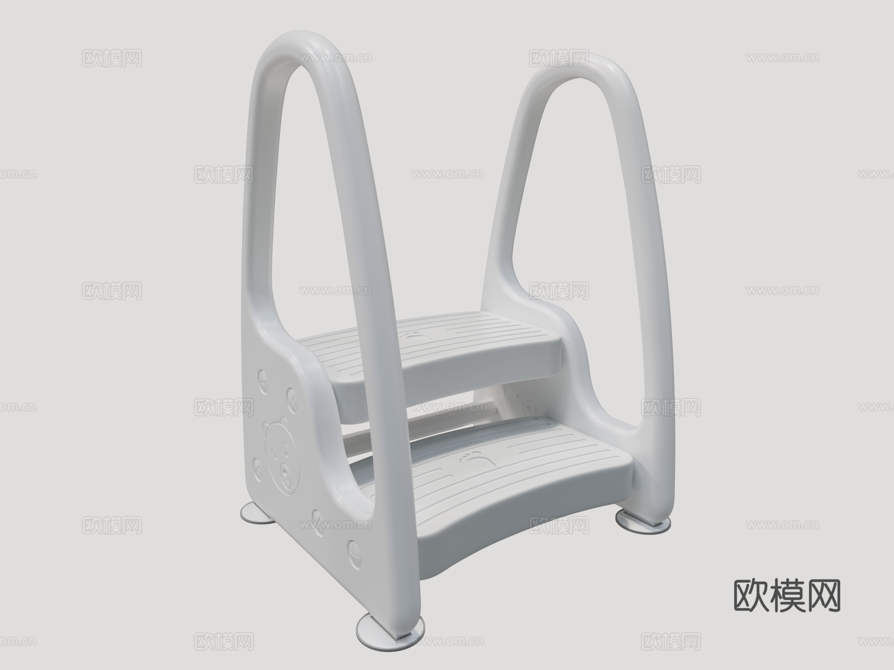 儿童登高扶凳3d模型