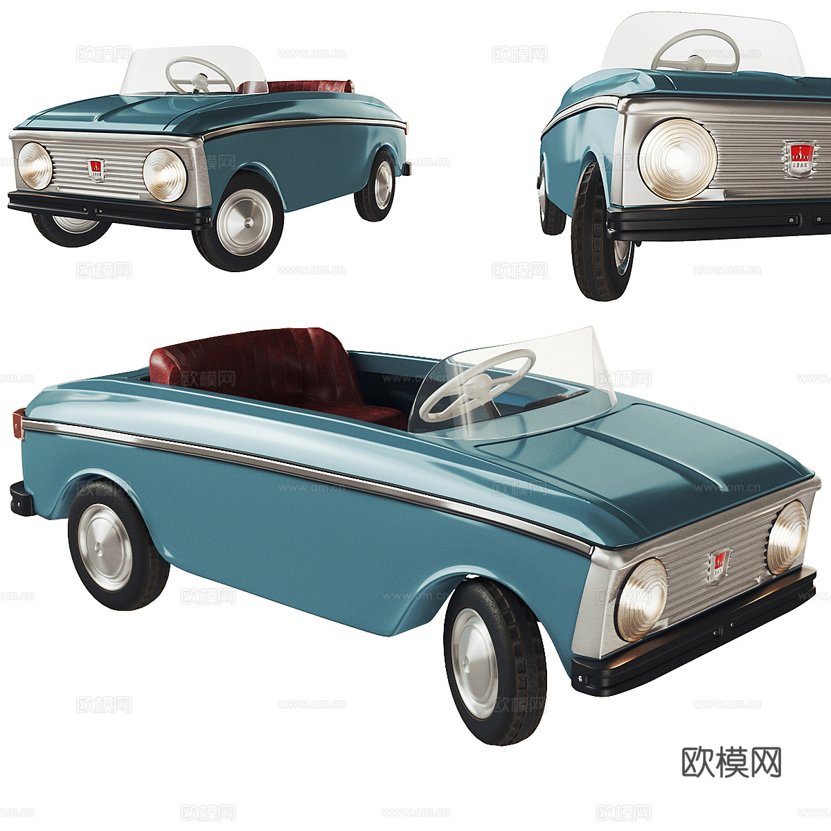 儿童汽车3d模型