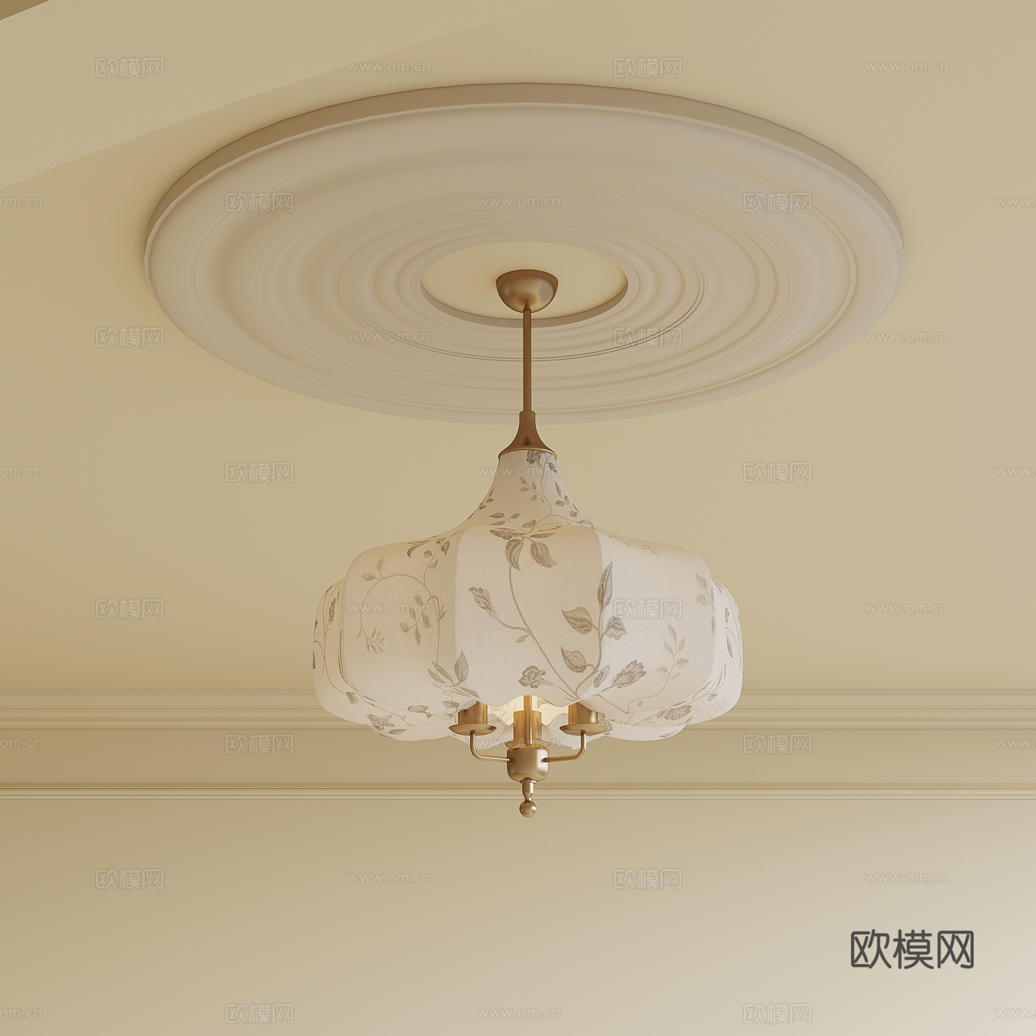 吊灯 现代吊灯su模型