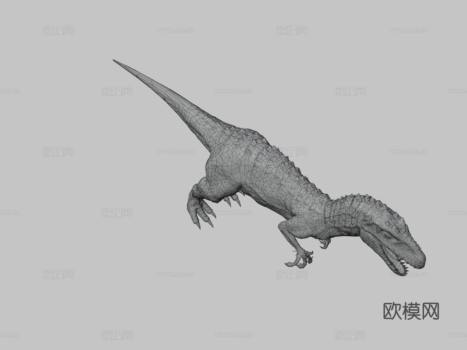 暴虐霸王龙[4K纹理]3d模型