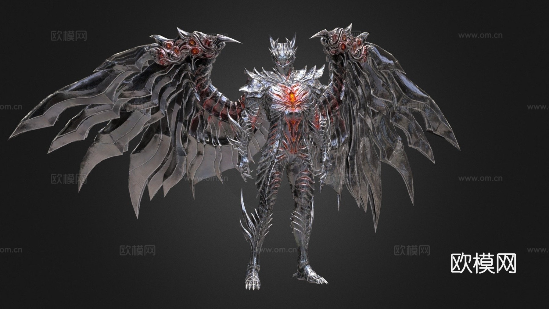 银龙族3d模型