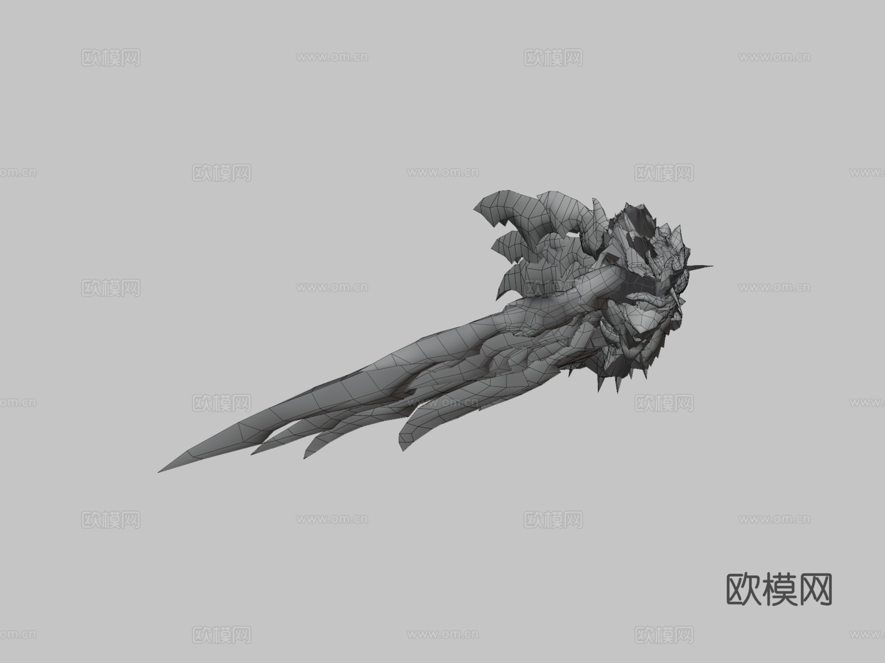银龙族3d模型