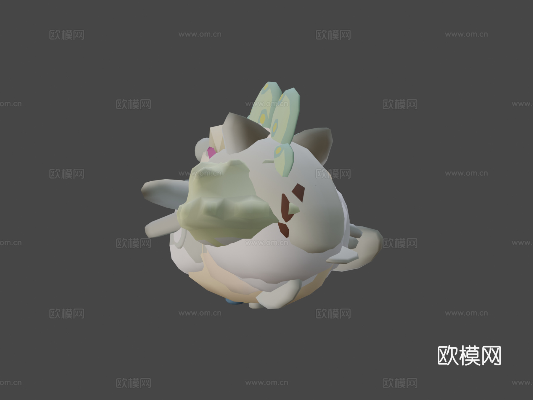 古怪系列-动物大包第二卷3d模型