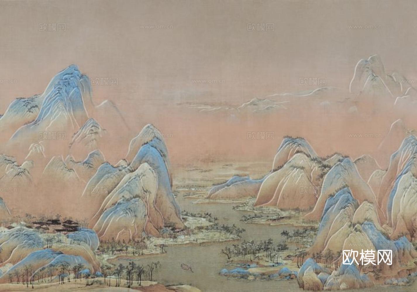 新中式壁纸  禅意壁纸