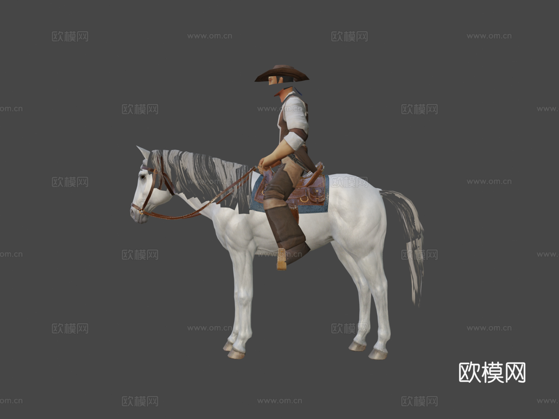 马动画集专业动画3d模型