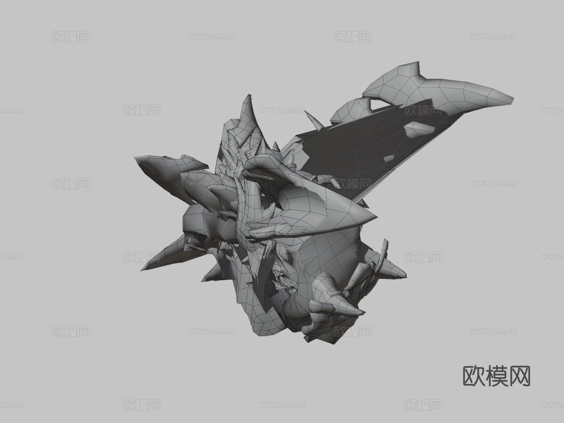 塔瑞斯兰-龙3d模型