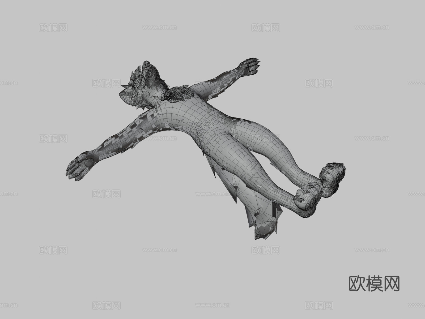 卡修斯3d模型