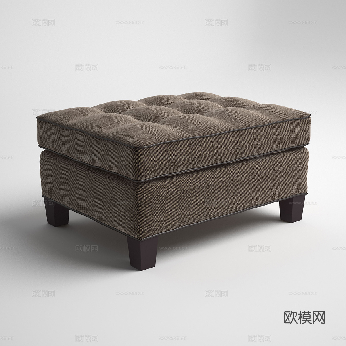 发坐凳3d模型
