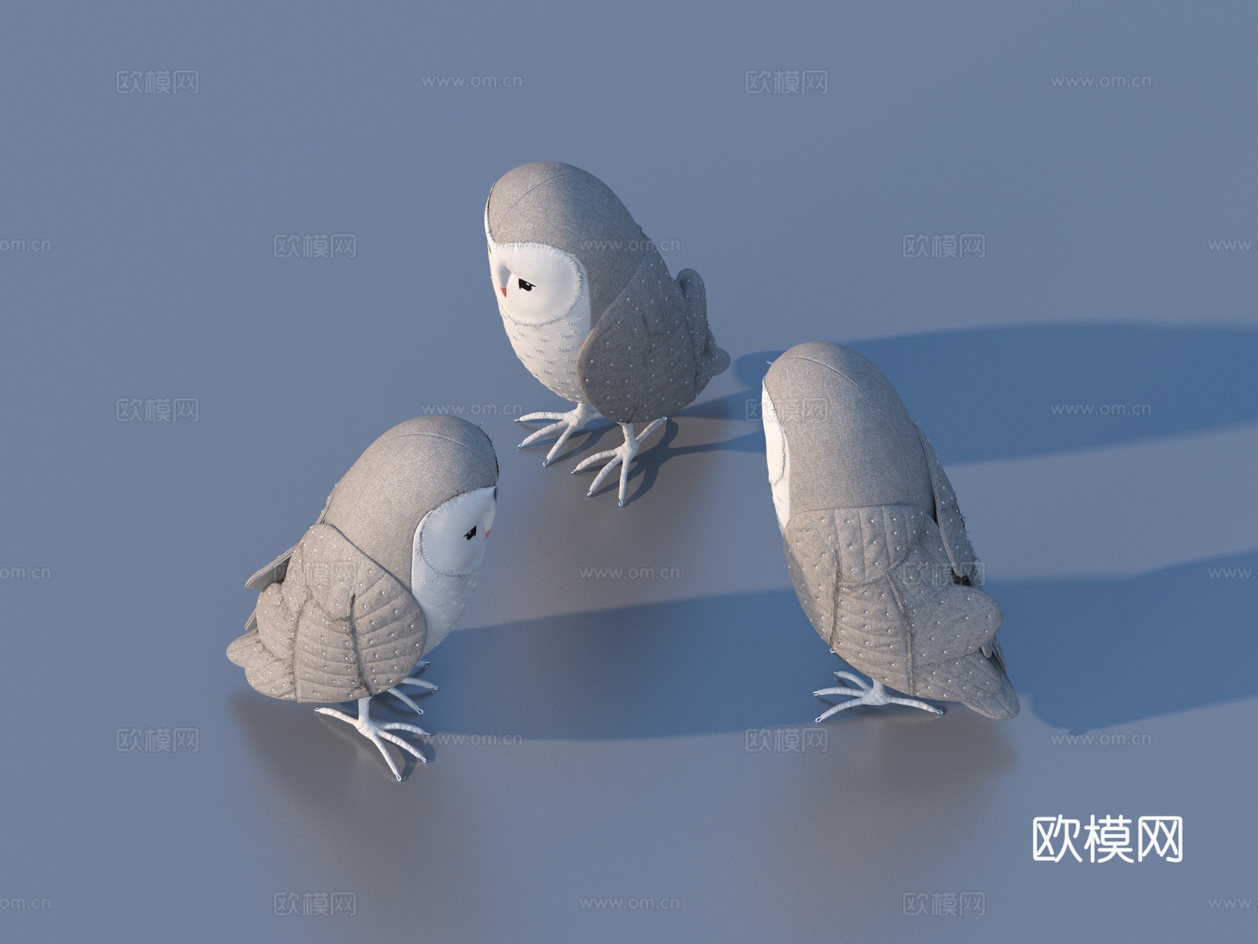 摆件 毛线玩具3d模型