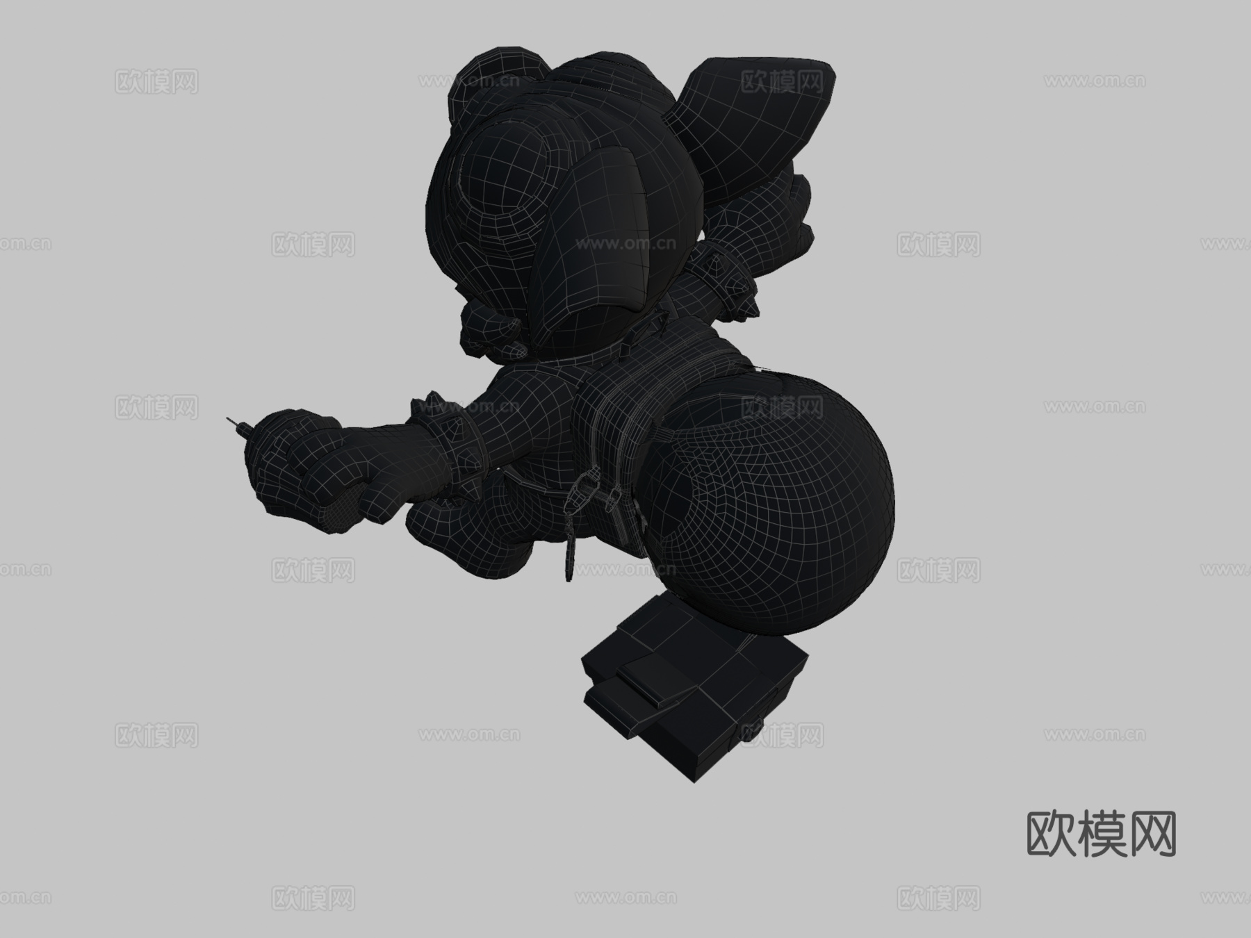 惊喜派对吉格斯3d模型
