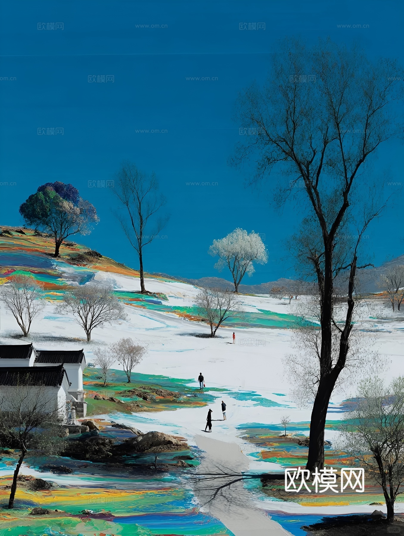 风景挂画