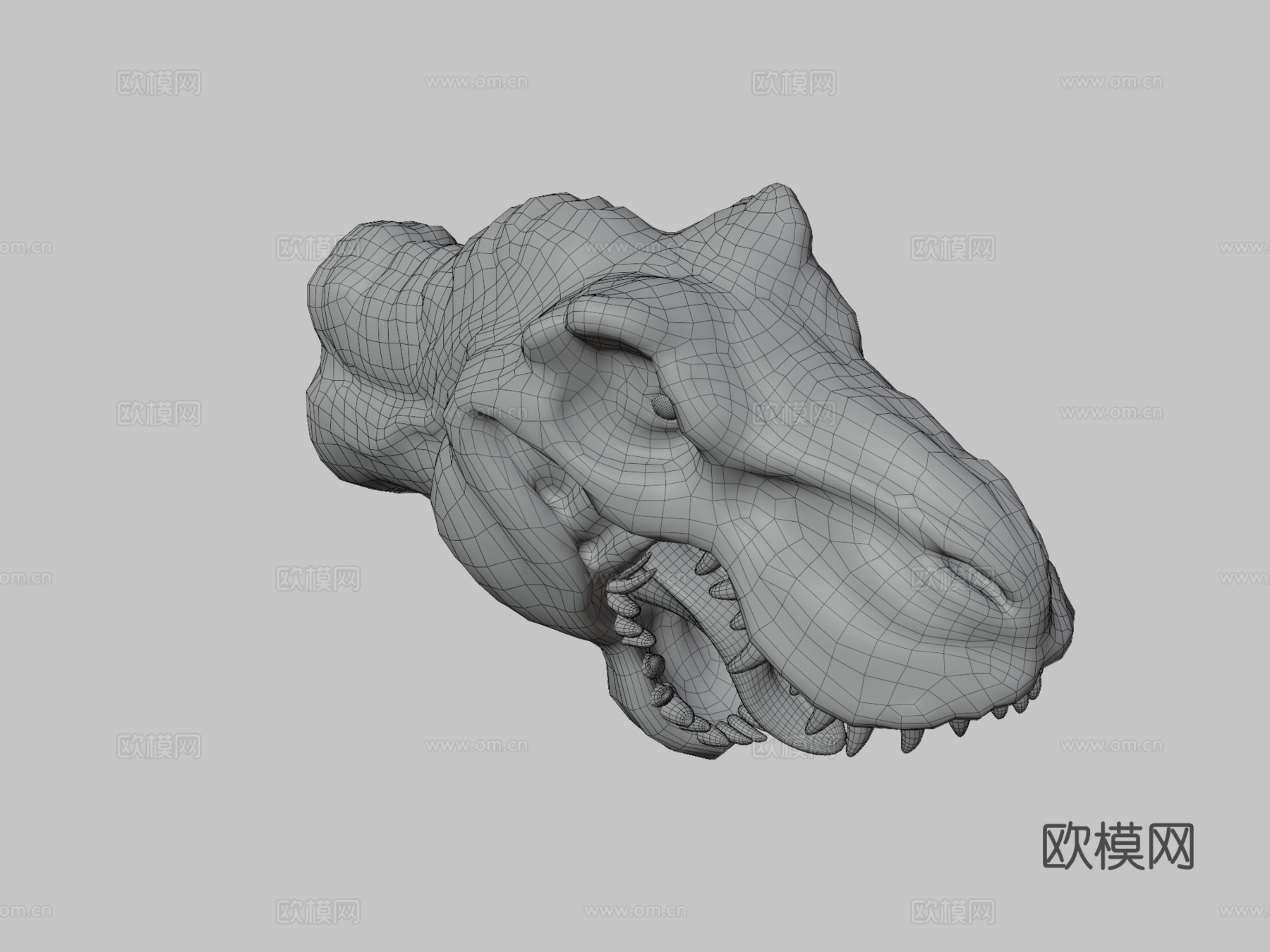 霸王龙3d模型