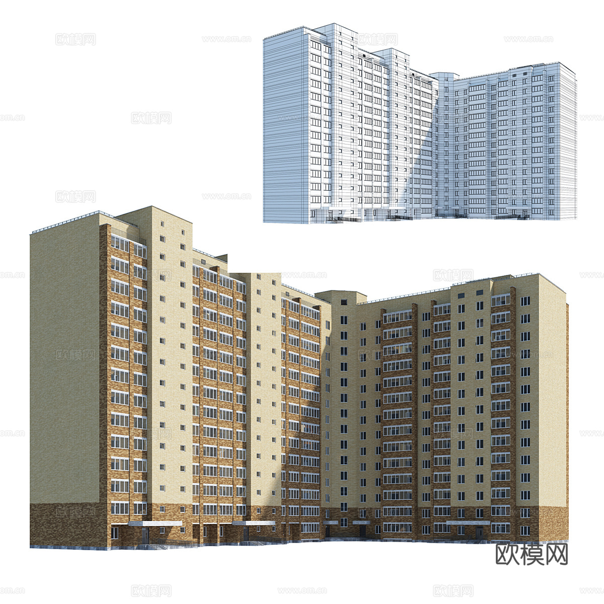 高层建筑3d模型