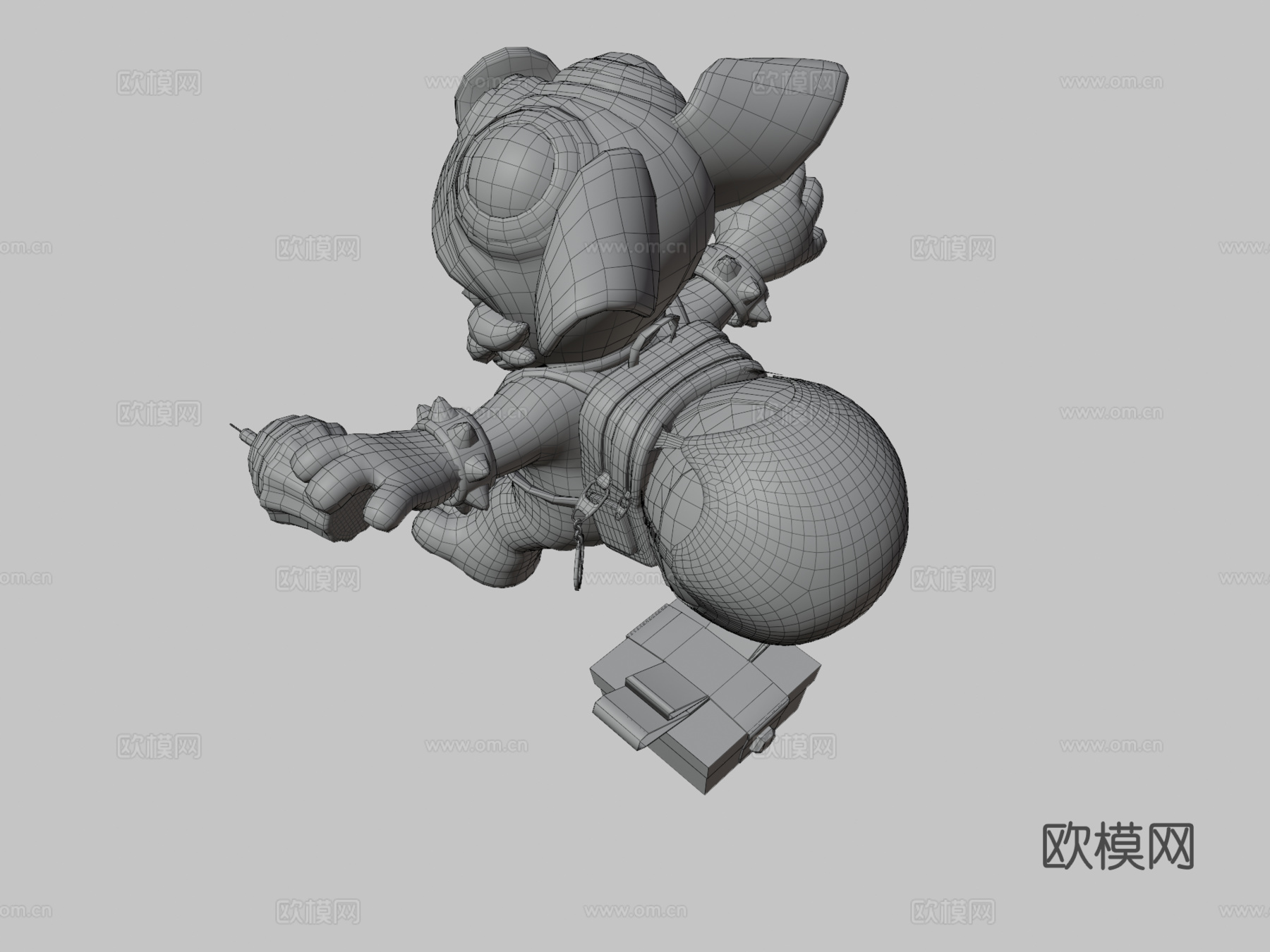 惊喜派对吉格斯3d模型