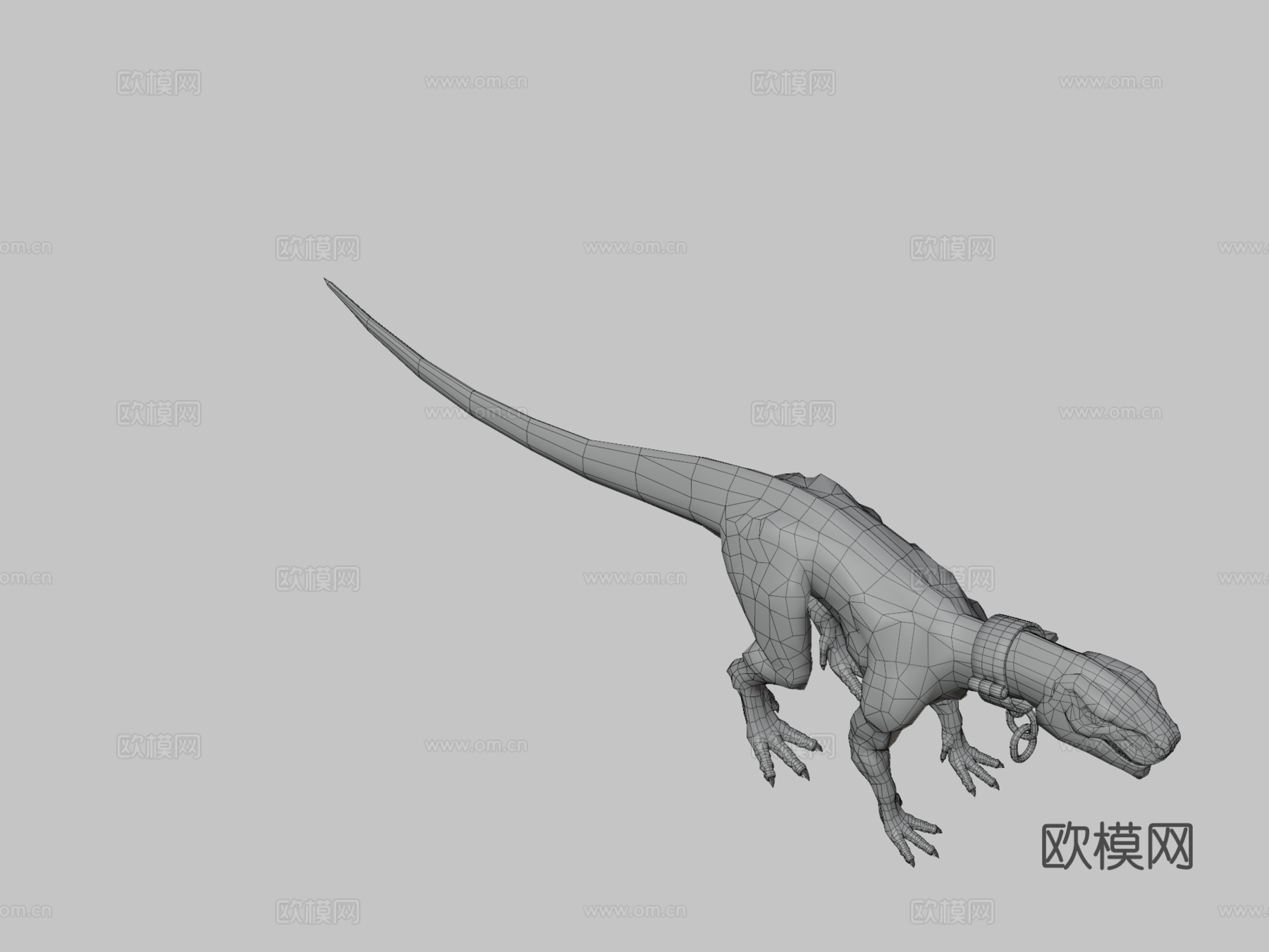 饲养员3d模型