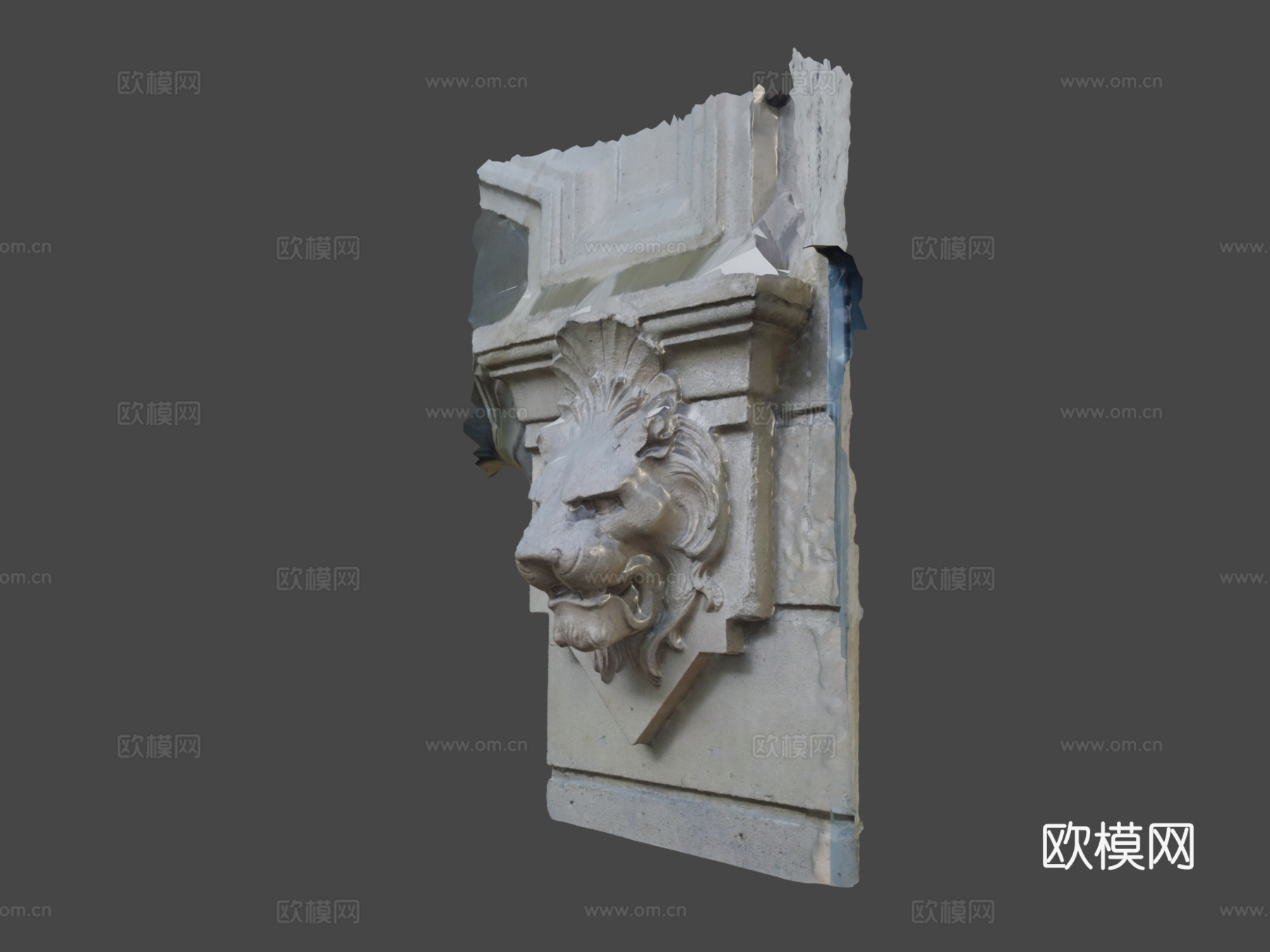 狮子头3d模型